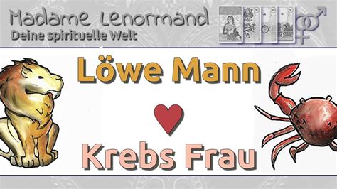 krebsfrau und löwemann